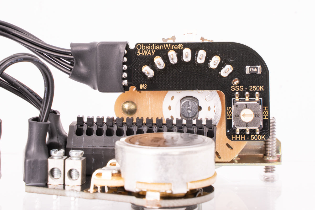 M3-S | S-Type Three Pickup Wiring Harness | Coil Split