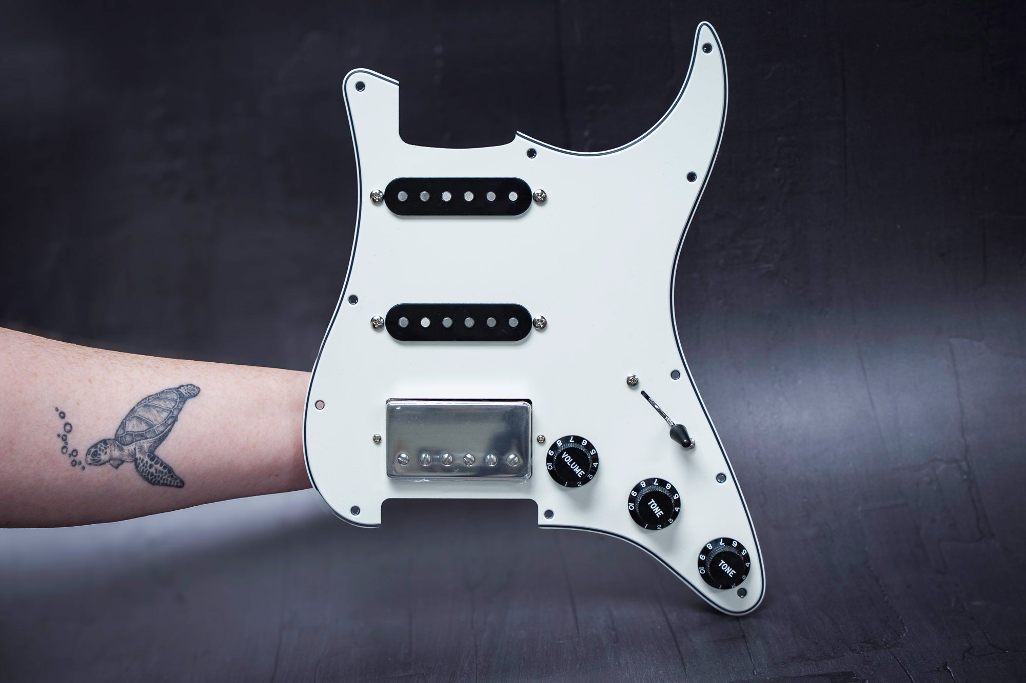 Custom Works: HSS Loaded Pickguard for Strat®