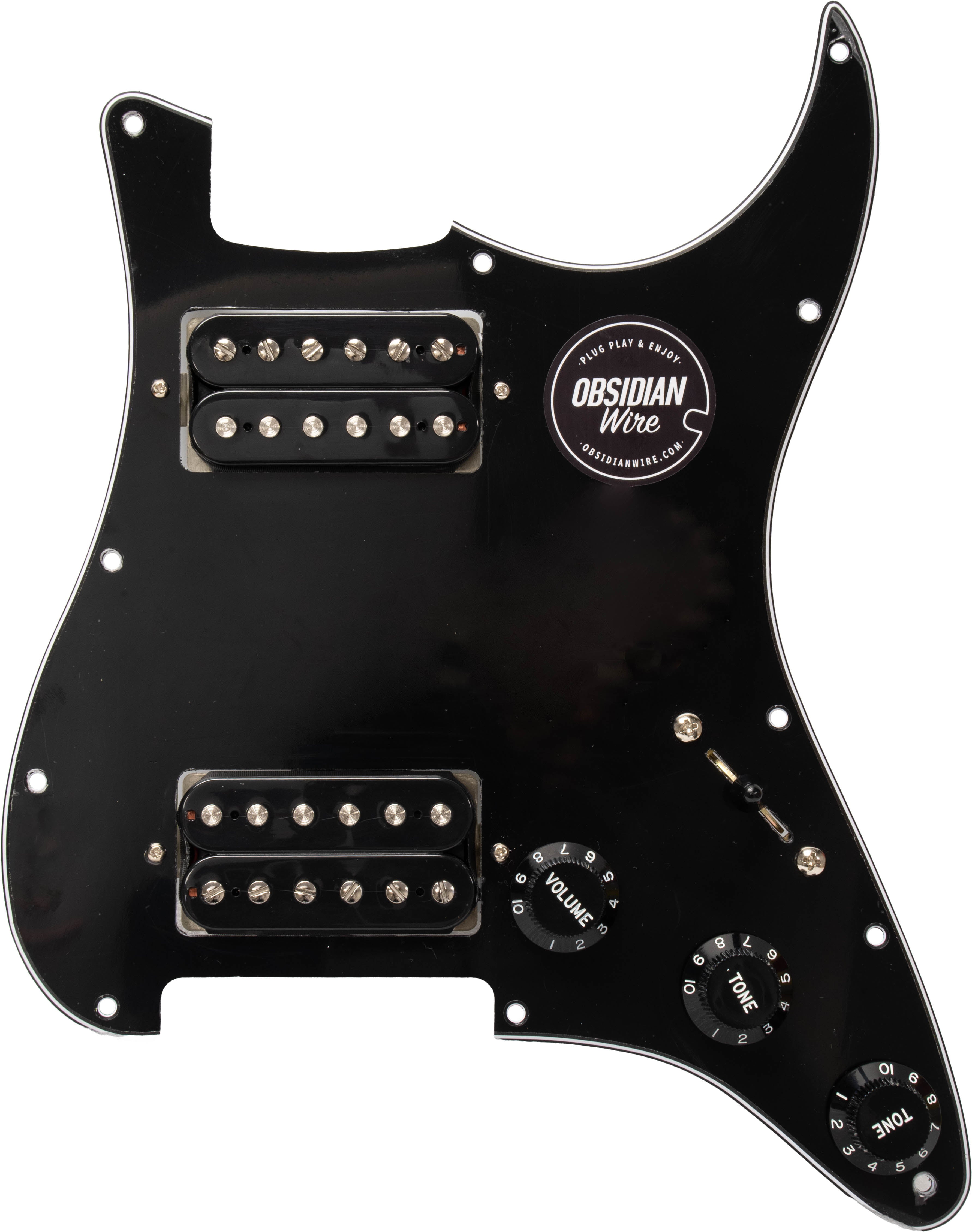 Custom Shop: HSS Loaded Pickguard für Strat®