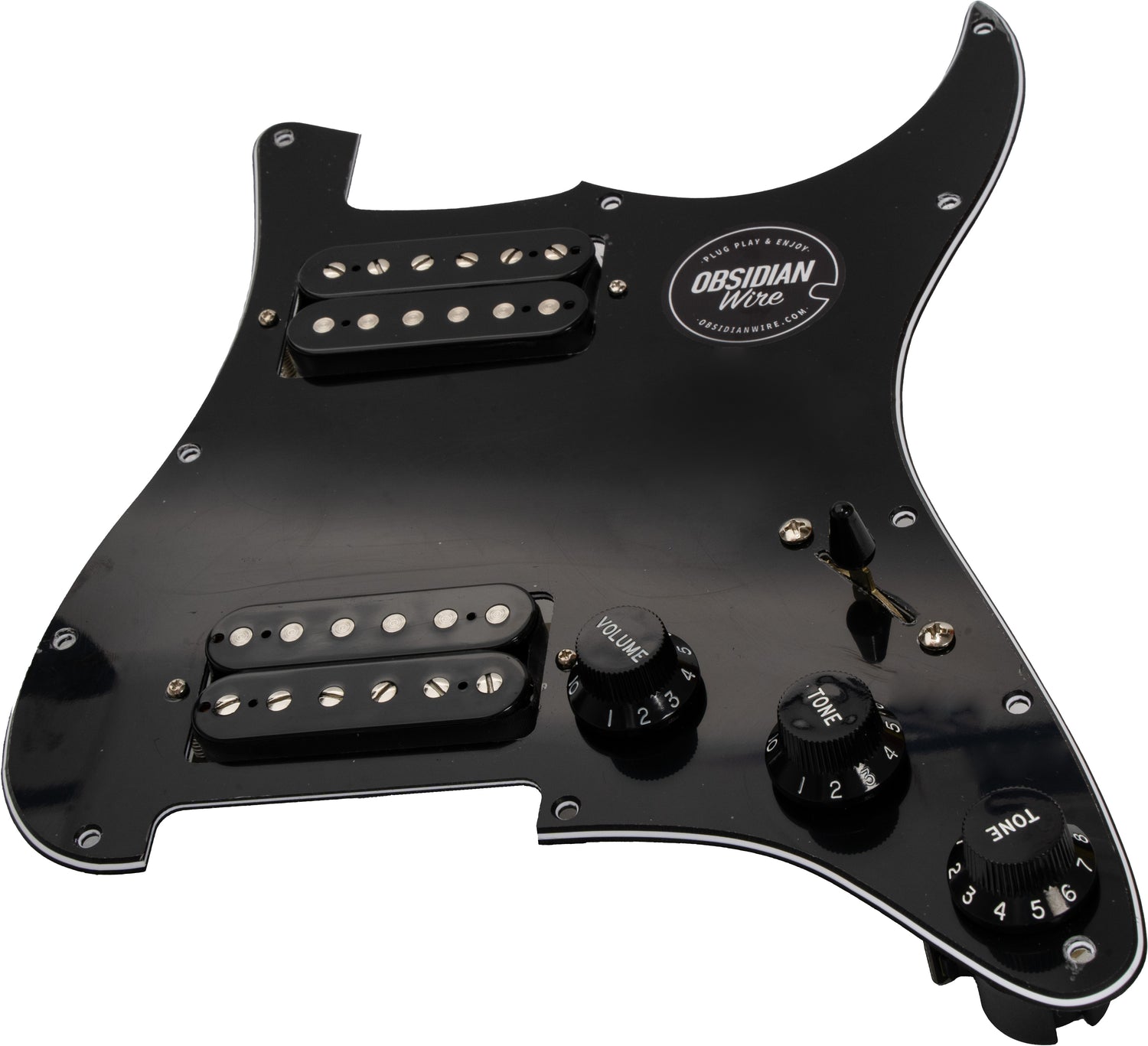 Custom Shop: HSS Loaded Pickguard für Strat®