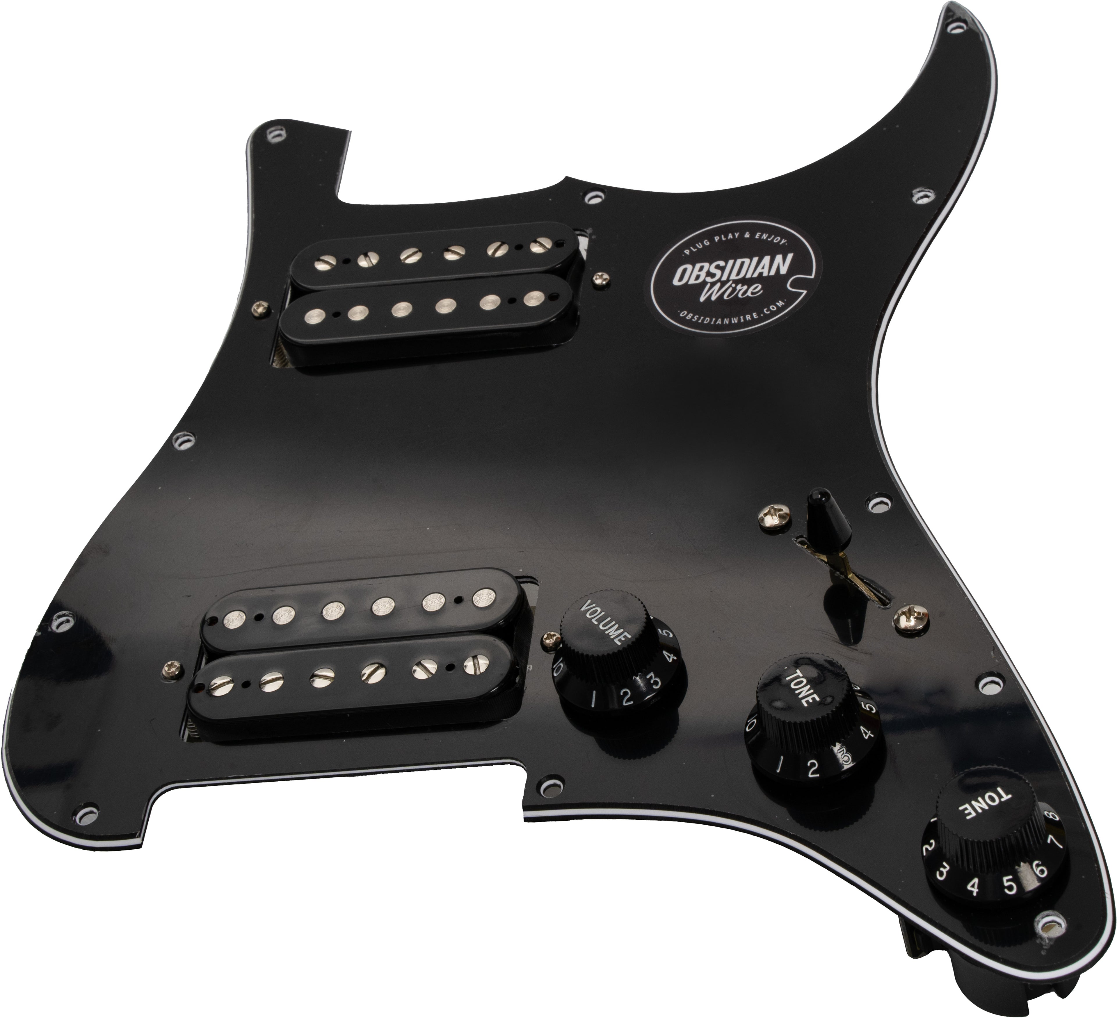 Custom Shop: HSS Loaded Pickguard für Strat®