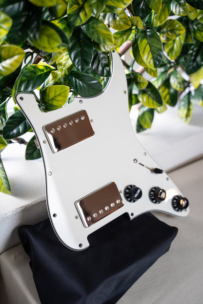 Custom Works: HH Loaded Pickguard for Strat®