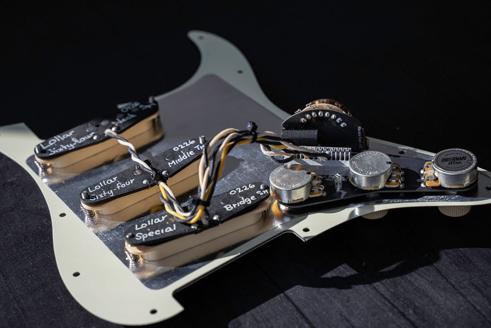 Spick&amp;Span HAMILTONケーブルベスト LEFTY! Strat® Wiring // Universal Blender G2 – ObsidianWire