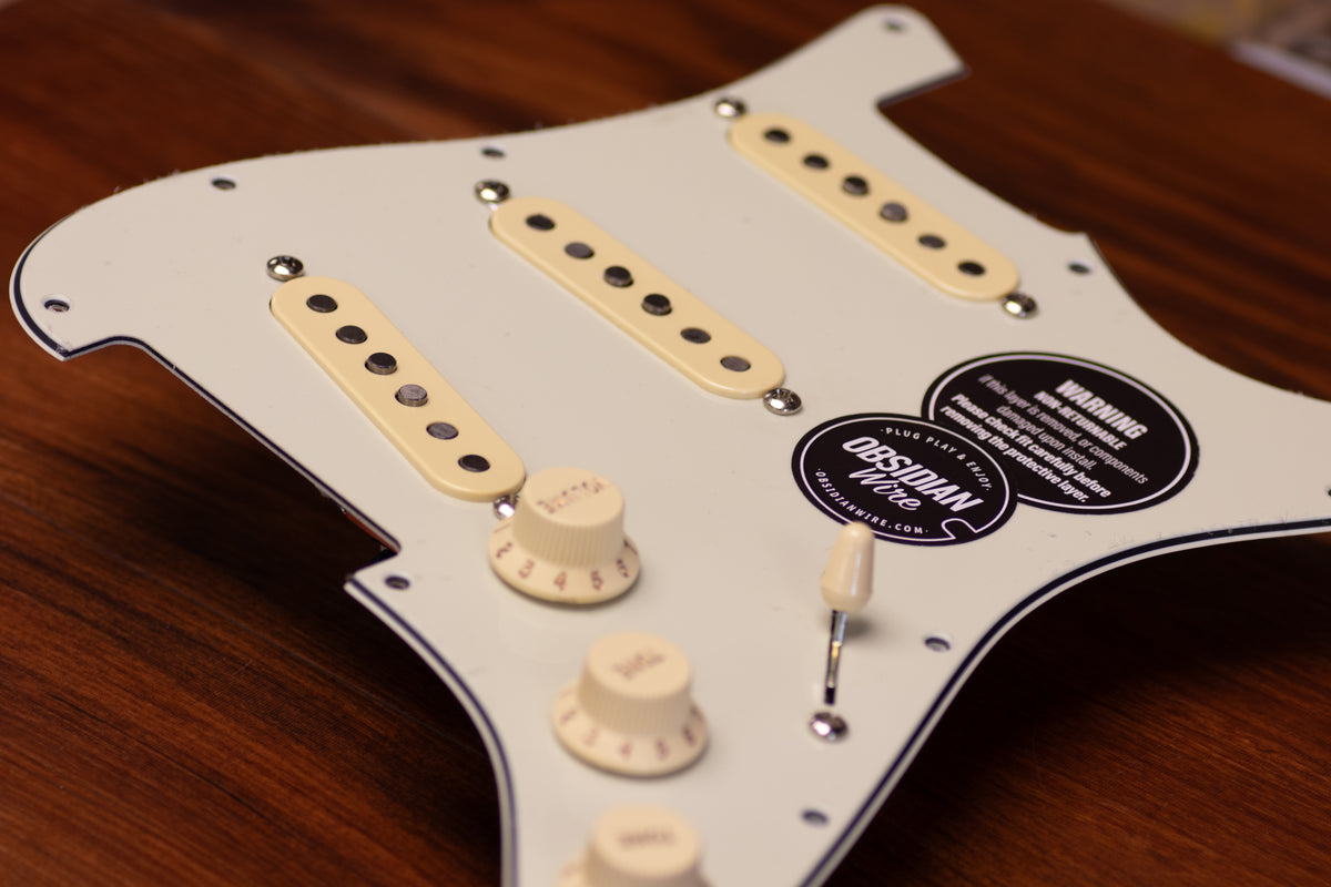 Picg Guard Get Inspired: Pickguard Color Combos – ObsidianWire
