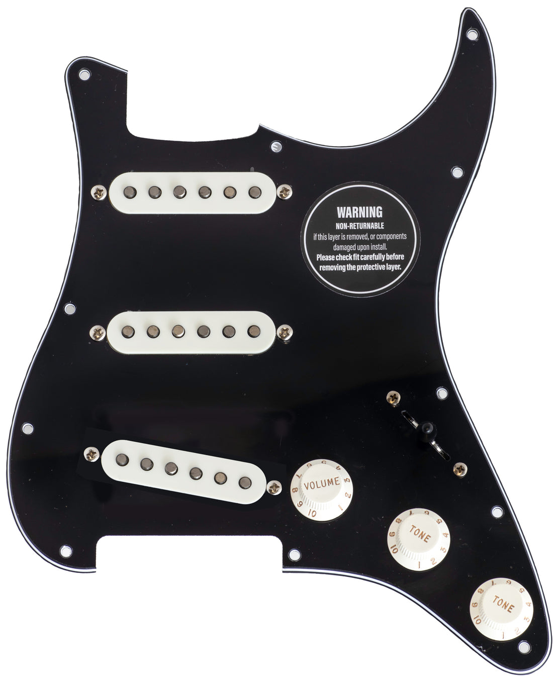 Vaughan Loaded Pickguard for Strat®