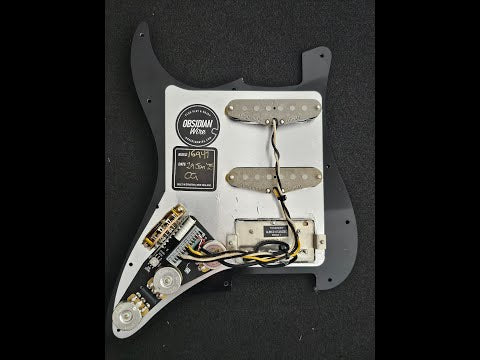 Battipenna Precablato Set Di Pickguard Prewakato Caricato SSH. Alnico Dual Rail Humbucker Per Stratocaster Electric Guitar - Foto 9