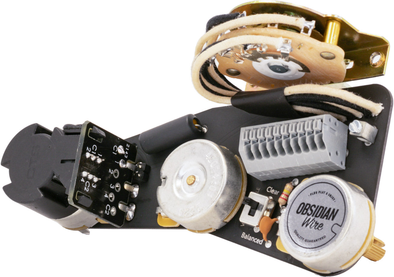 Emerson Custom Strat 5-Way Blender 250k Prewired Kit Assembly - 90125220193
