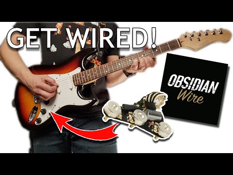 Install and demo video of the ObsidianWire Blender harness mod for Stratocaster.